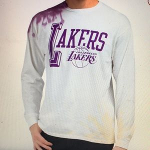 NBA Los Angeles Lakers Long sleeve Tee Size Large NWT